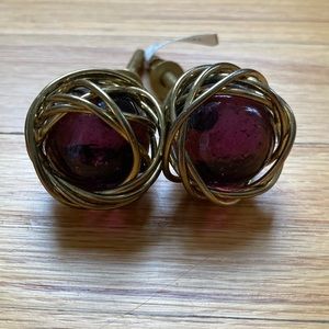 Anthropologie set of knobs, NWT